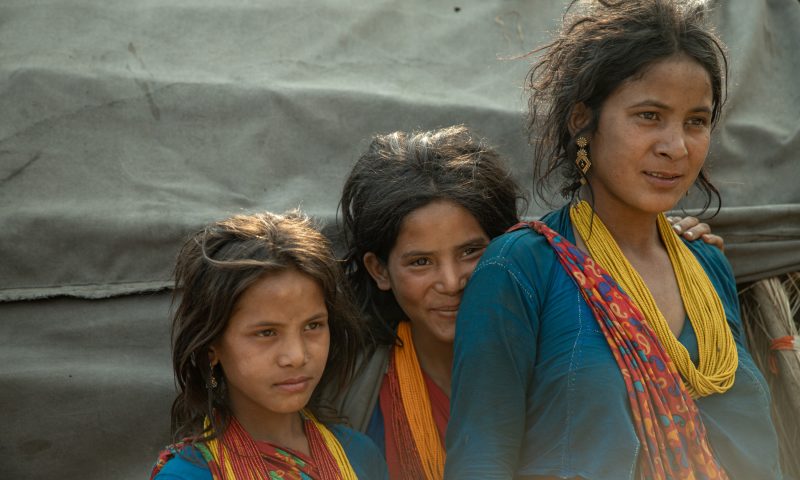 The last nomadic people Raute Daily Life
