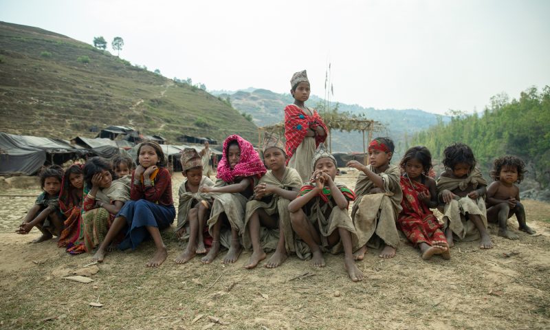 The last nomadic people Raute Daily Life