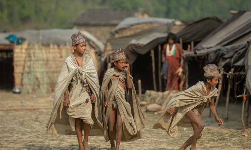 The last nomadic people Raute Daily Life