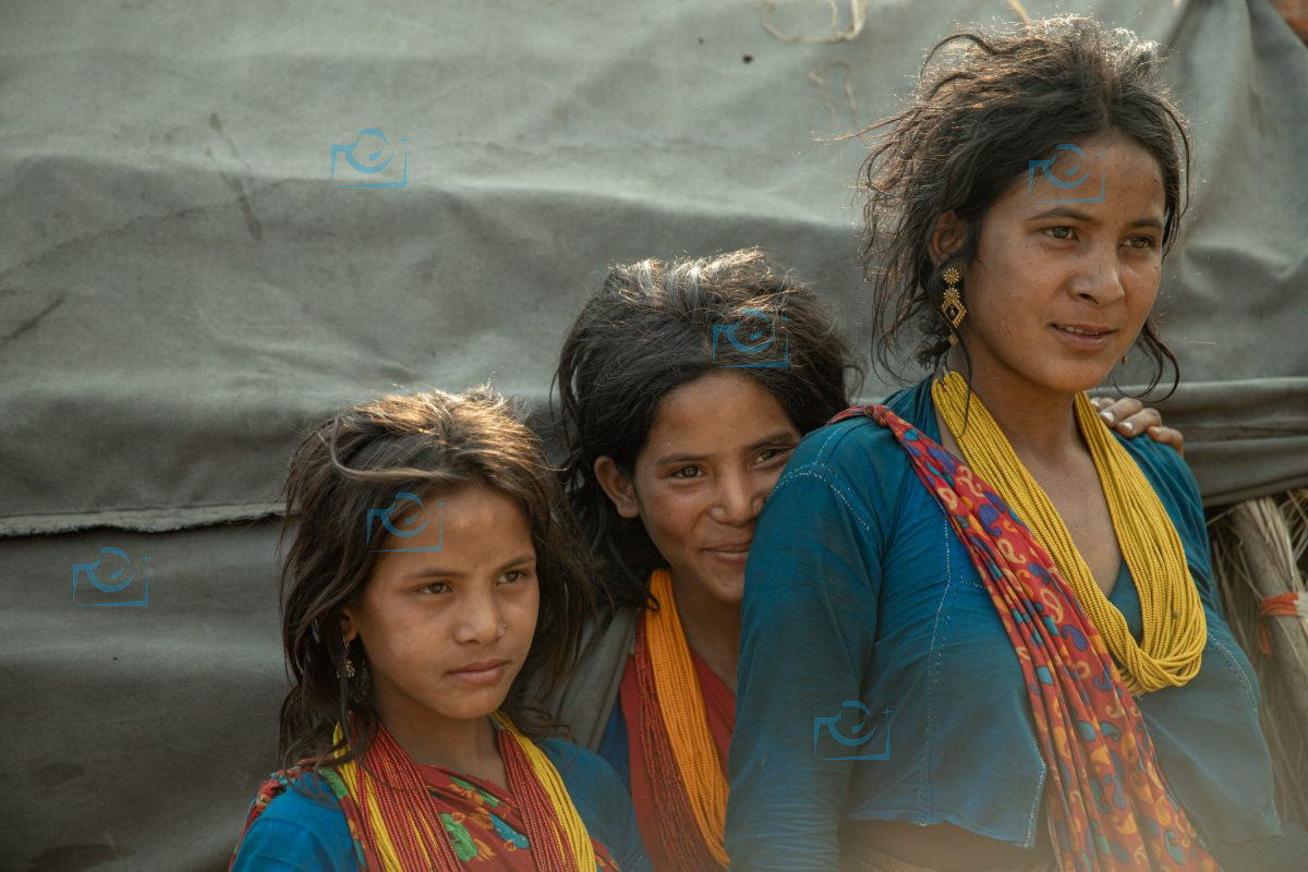 The last nomadic people Raute Daily Life