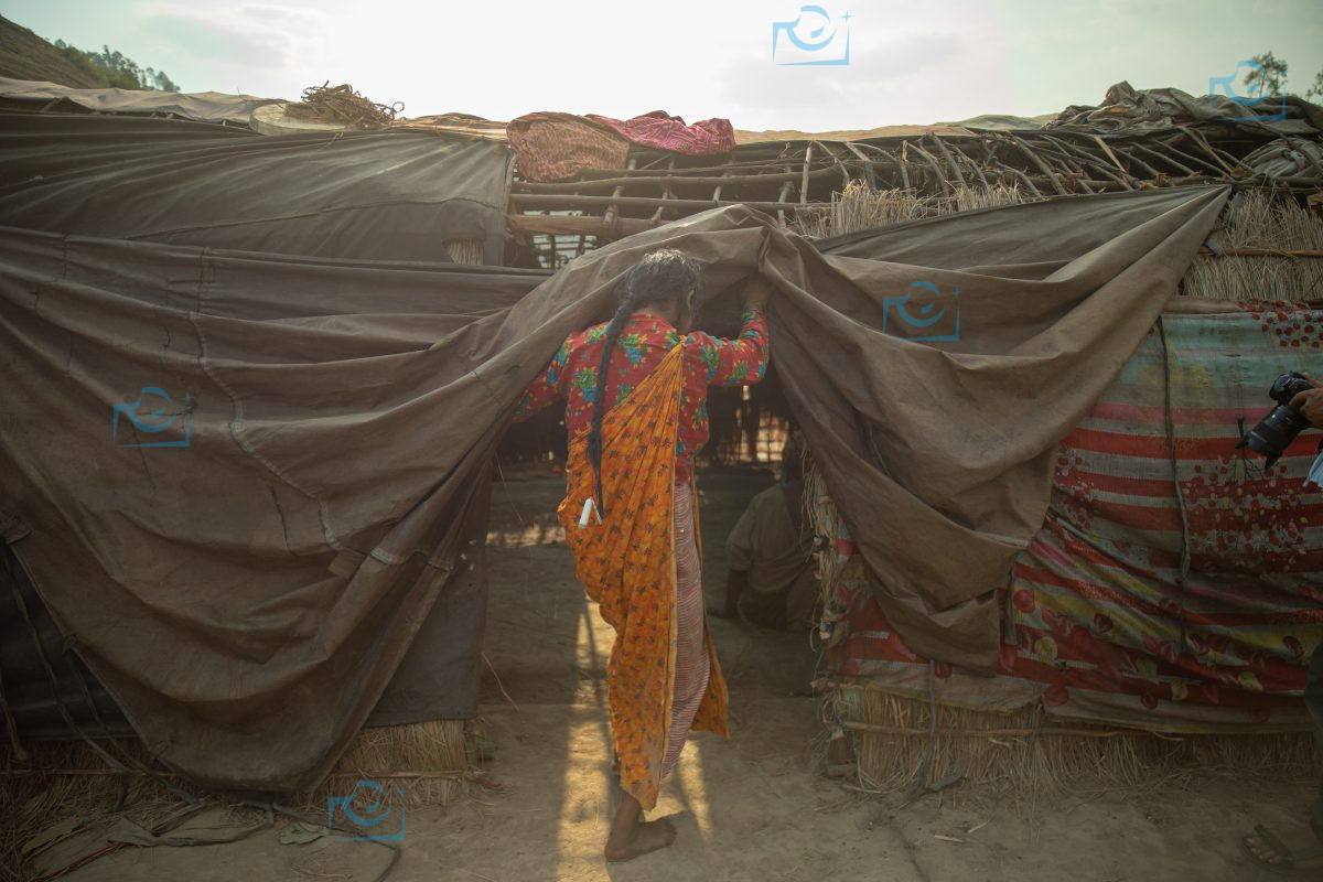 The last nomadic people Raute Daily Life