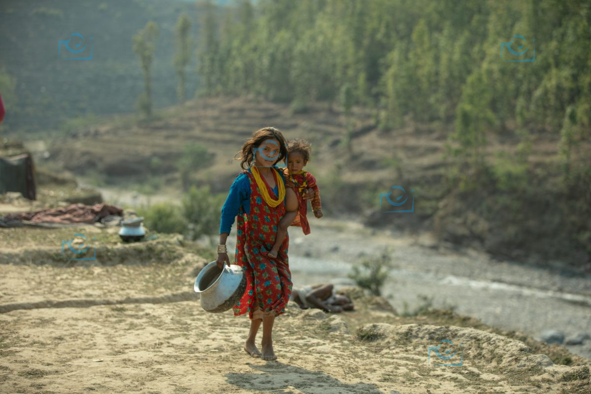 The last nomadic people Raute Daily Life