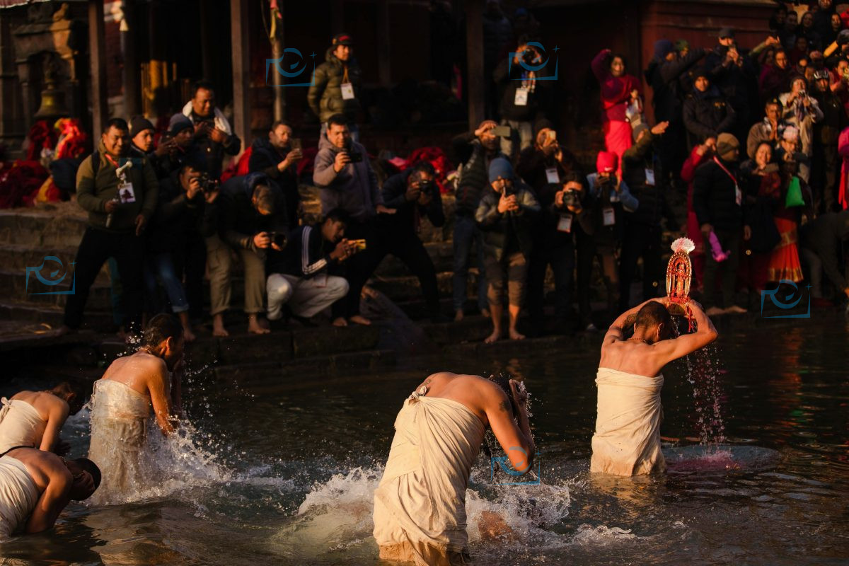 Swasthani Bartakath festival at Panauti village