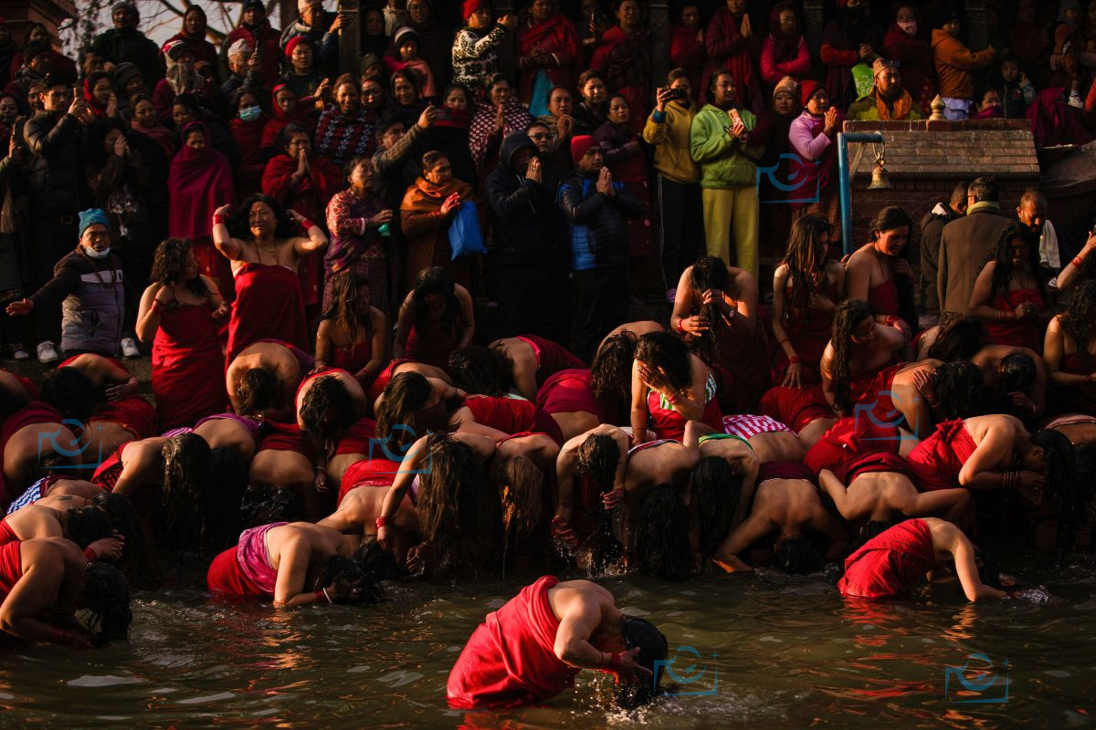Swasthani Bartakath festival at Panauti village